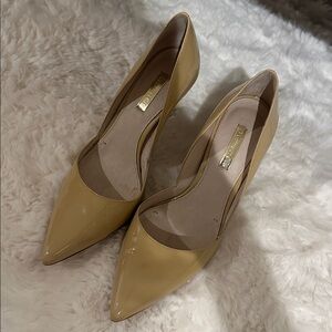 Louise et Cie Beige Patent Heels